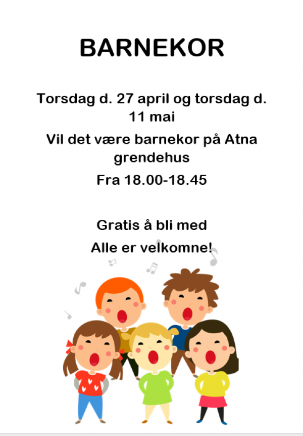 barnekor siste