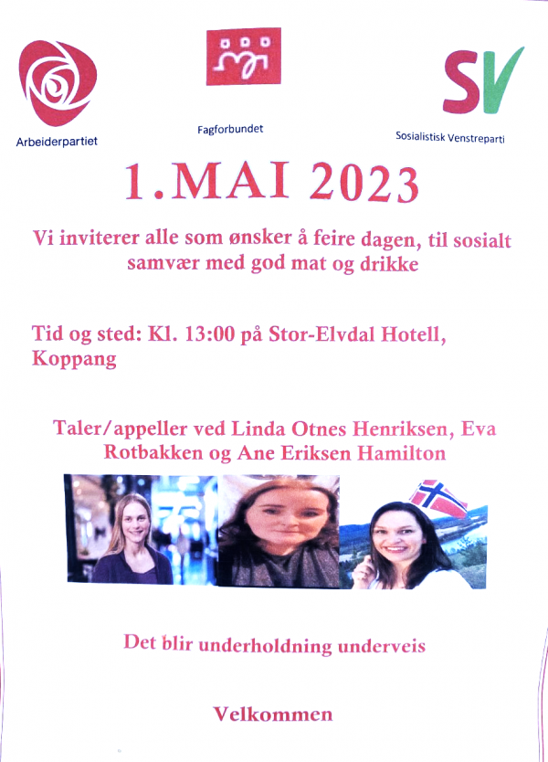 1. mai plakat