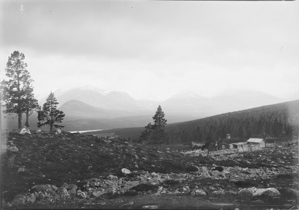 SS 4 Rondaneutsikten med Rønningsetra 1895