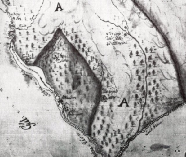 pngHummels kart  Tønset 1662
