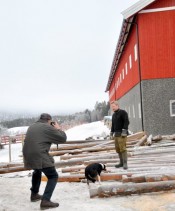 Bilde av Arvid Gjelten og Ole Anton foto  JØ