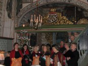 Bilde av Corvus Corax i Sollia kirke 1. juledag 2009. Foto Knut Gomnes
