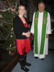 Bilde fra julegudstjeneste i Sollia kirke. Foto Berit Gomnes