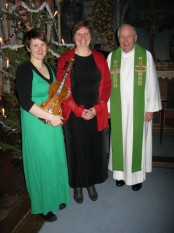 Bilde fra julegudstjeneste i Sollia kirke. Foto Berit Gomnes