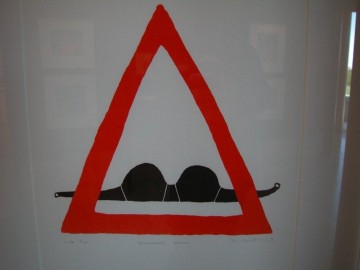 Bilde av vegskilt som betyr.....?