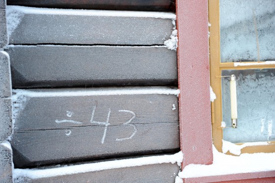 Bilde av januarkulde ,46,7 vinterens kaldeste i 3 dager.. foto Jo Øvergaard