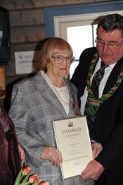 Bilde av Gunvor Modahl 0og Sigmund Vestad foto Jo Øvergaard