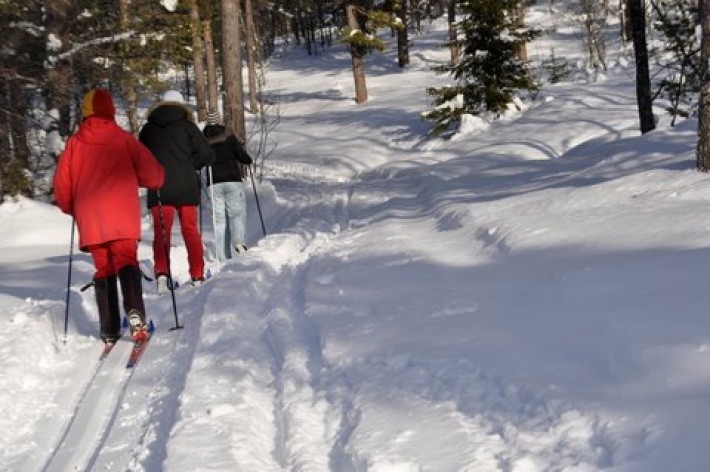 På ski Foto Jo Øvergaard