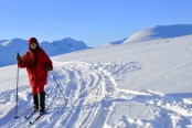 Bilde av flotte skiforhold foto Jo Øvergaard