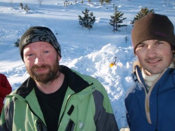 Bilde av Rune og Kristian foto Hans Sollid