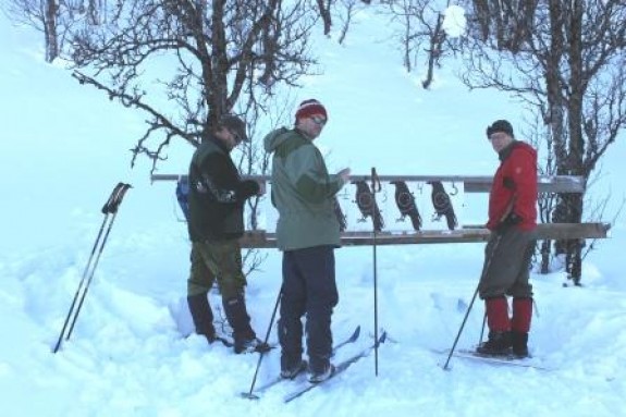 Bilde av  jaktskifelt - ravneholde. Foto Mari Røstumt