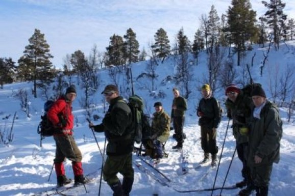 Bilde fra jaktskifelt sisteholdet. Foto Mari Røstum