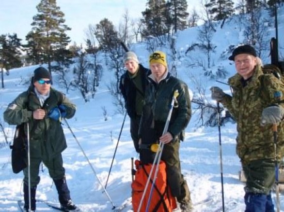 Bilde fra skijakltfelt Ole Solliens lag. Foto Hans Sollid