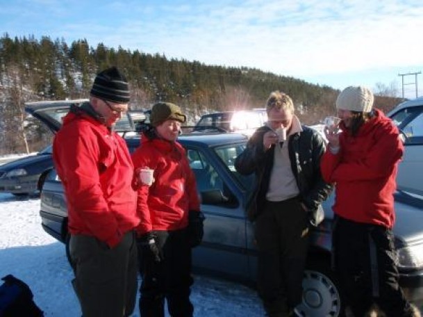 Bilde fra skijaktfelt- tid til ettertanke. Foto Hans Sollid