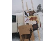 55 på jaktfelt i snøværet
