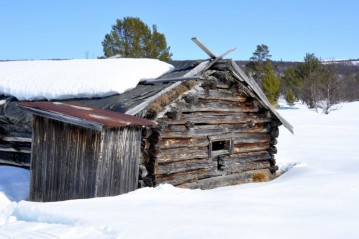 Bilde av føs og do på Nyeggsetra foto Jo Øvergaard