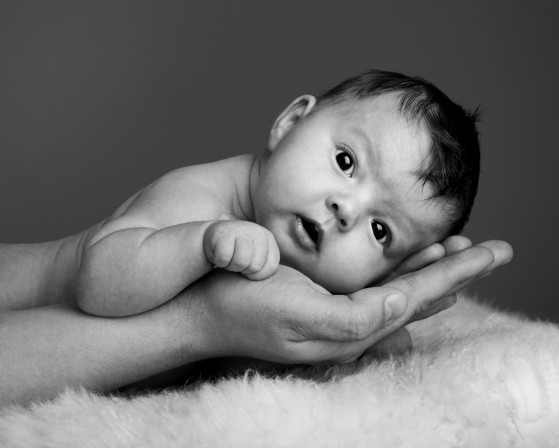 Bilde av i pappas hender foto Tone I Eggen