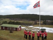 Bilde av musikk i Søre Brænd 17. mai. Foto Ole Per Brænd