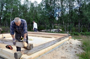 Bilde av laftekarer foto Jo Øvergaard