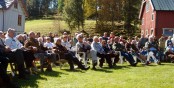 Bilde av gjestene på første stolerad. Foto Hans Sollid
