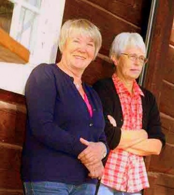 Bilde av Tove og Jorun foto Jo Øvergaard