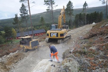 Bilde av ny gardsvei foto Jo Øvergaard
