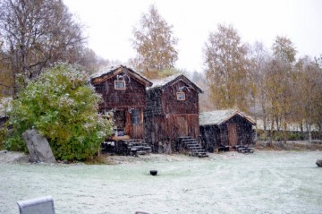 Bilde av snø 0vær 23.09-10 foto Jo Øvergaard