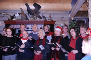 Bilde av julegrantenning-.foto Marit Øvergaard