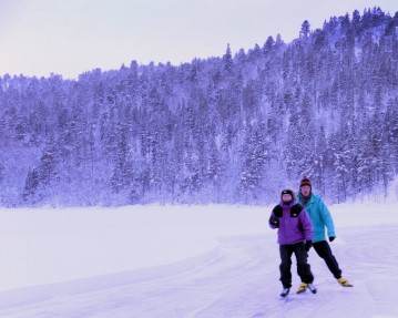 Bilde av  Sjoedle og Petter fra Fjellbu foto Jo Øvergaard