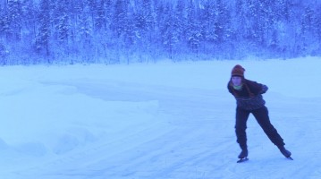 Bilde av skøytedag 0,Marianne foto Mette Støvneng