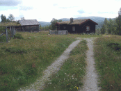 Bilde av setra til Granhaugen. Foto Anne Marie R Grindstad