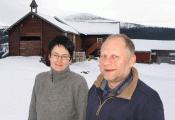 Bilde av Hilde Sveen og Ted Johansen. Foto Hans Sollid