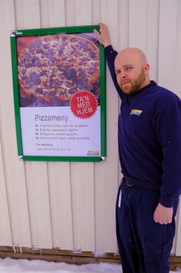 Bilde av pizzamannen Jørn Sverre Lien foto Jo Øvergaard