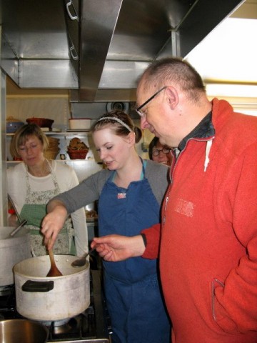 Bilde av Eiris,Heidi og Christoph  foto Berit Gomnæs