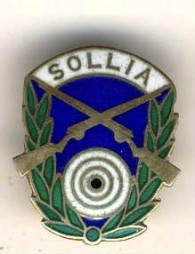 Bilde avSollia skytterlags emblem. 