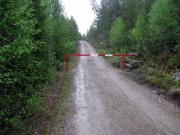 Finstadvegen er stengt