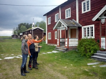 Bilde av befaring,N Brænd foto Ellen Engh