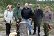 Bilde av laget hass Jon Audun. Foto Hans Sollid