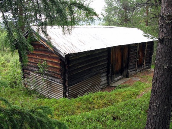 Bilde av uthset på Bortpåeggsetra. Foto Hans Sollid