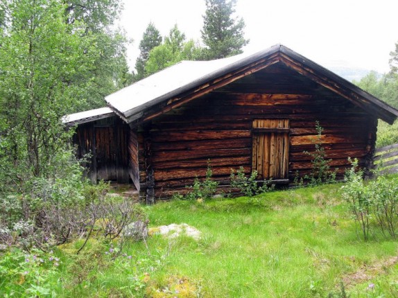 Bilde av fjøset. Foto Hans Sollid