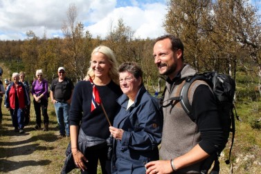 Bilde av Klara og de kongelige. Foto Hans Sollid