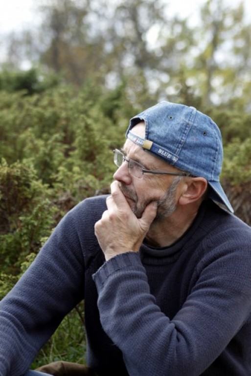 Øystein Vaagan, Høyskolen i Hedmark, Evenstad har selv gjort omfattende registrering av kulturminner i utmarka, blant annet i Veslegrytddalen. Foto Bjørn Brænd