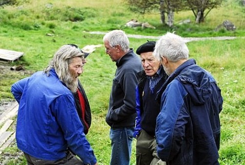 Faglig diskusjon. Foto Peter Bontrop