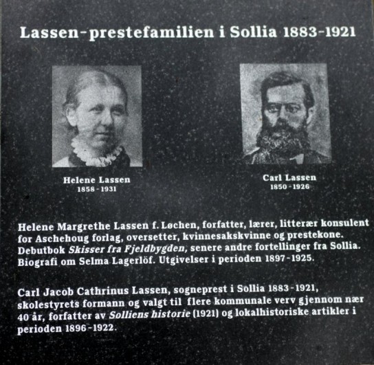 Minneplata. Foto Bjørn Brænd