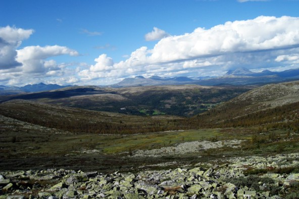 Utsikt mot Øverdalen. Foto Tone Iren Eggen