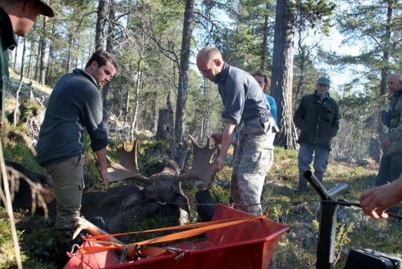 Ombordstigning. Foto Bjørn Brænd