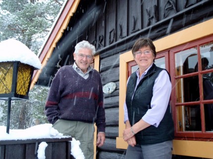 Bilde av Turid og Olav Pedersen. Foto Hans Sollid