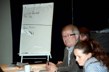 Bilde av opptellinga Even moen ordfører