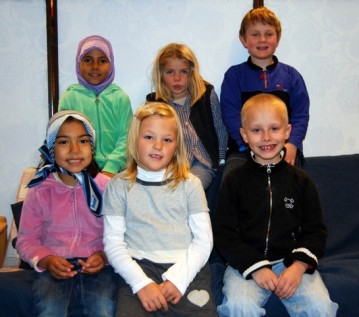 Bilde av 1. klasse foto Birgitte Løchen