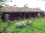 Bilde av setra til garden Solligarden - nåv.eier er Knut Olav Haugland. Foto Hans Sollid